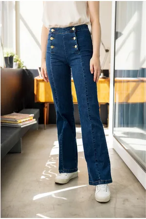 La Petite Etoile Paula Flared Sailor Jeans