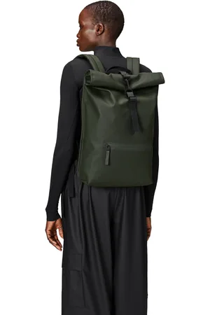 Rains Unisex Rolltop Backpack