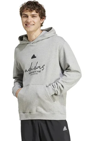 adidas Cotton Double Logo Hoodie