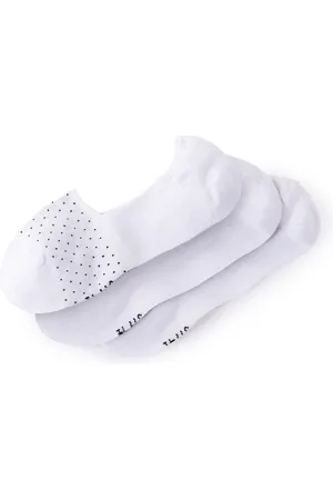 La Redoute Pack of 3 Pairs of Invisible Socks in Cotton Mix