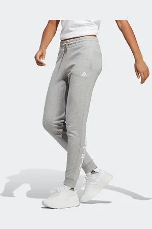 adidas Essentials Linear Cuffed Joggers in Cotton