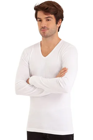 Eminence V-Neck Long Sleeve T-Shirt