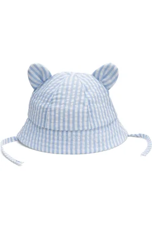 La Redoute Striped Bucket Hat with Ears