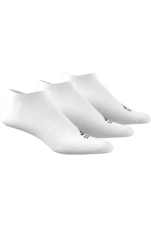 adidas Pack of 3 Pairs of Thin Invisible Socks in Cotton Mix
