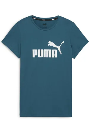 PUMA Essentials Logo Print T-Shirt in Cotton