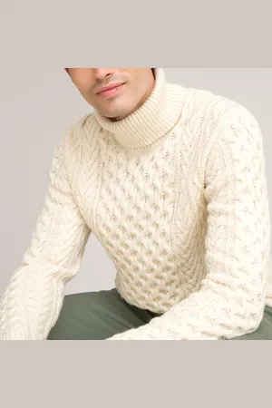 La Redoute Signatures Gauthier Turtleneck Jumper in Cable Knit