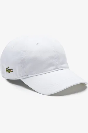 Lacoste Kids Embroidered Logo Cap in Cotton