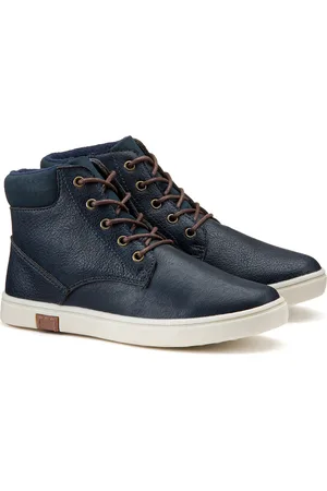 La Redoute Kids Ankle Boots with Zip Fastening and Laces