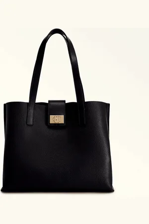 Furla 1927 Large Leather Tote Bag