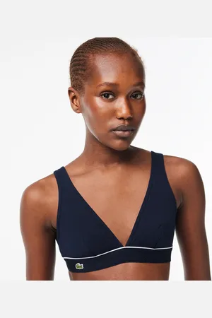 Lacoste Cotton Triangle Bralette