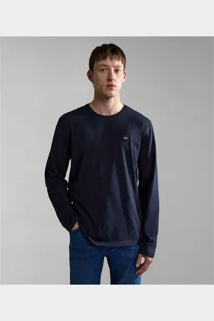 Napapijri Salis Cotton T-Shirt with Long Sleeves
