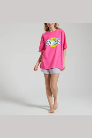 Barbie Cotton Oversized Short Pyjamas