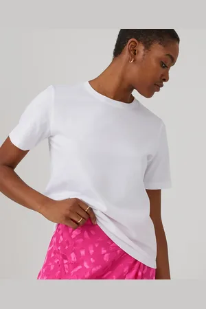 La Redoute Crew Neck T-Shirt with Short Sleeves