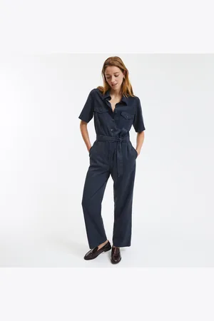 La Redoute Short Sleeve Jumpsuit, Length 29"