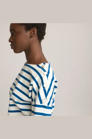 La Redoute Signatures Aimie Breton Striped T-Shirt in Loose Fit