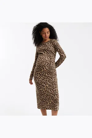 La Redoute Animal Print Maternity Dress