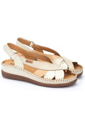 Pikolinos Cadaques Semi-Wedge Sandals in Leather