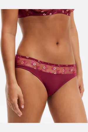 La Redoute Ivona Embroidered Tulle Knickers
