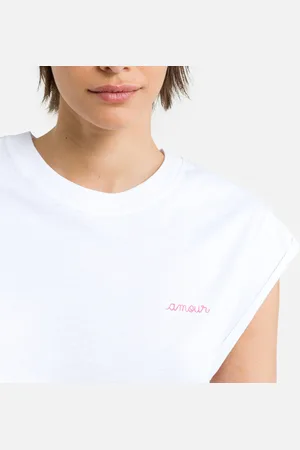 Maison Labiche Organic Cotton T-Shirt with Crew Neck and Short Sleeves