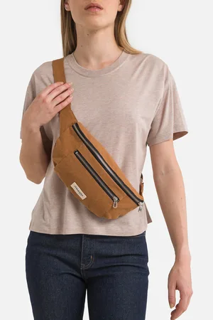 Rive Droite Paris Orsel Canvas Bum Bag with Zip Fastening