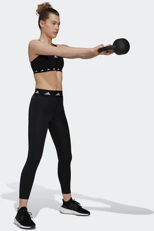 adidas Techfit Cropped Gym Leggings with High Waist