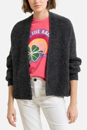 American Vintage East Wool Mix Cardigan
