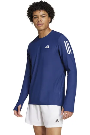 adidas Logo Running T-Shirt with Long Sleeves