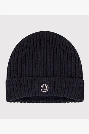 Petit Bateau Organic Cotton Knitted Beanie with Fleece Lining