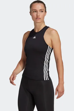 adidas Train Essentials Recycled Vest Top with 3-Stripes