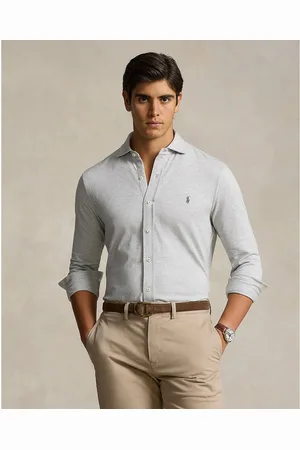 Ralph Lauren Printed Cotton Shirt with Embroidered Logo