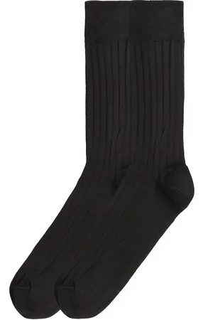 Dim Pack of 2 Pairs of Socks in Lisle Cotton Mix
