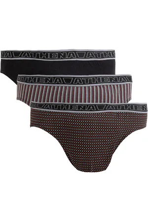 ATHENA Pack of 3 Tonic Briefs in Cotton