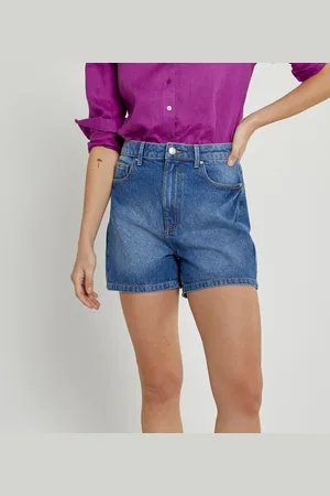 La Redoute Denim High Waist Shorts