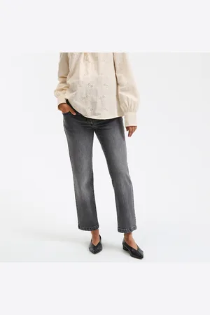 La Redoute Straight Maternity Jeans with High Bump Band