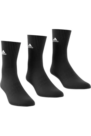 adidas Pack of 3 Pairs of Crew Socks in Cotton Mix