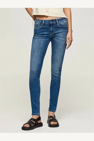 Pepe Jeans Soho Low-Rise Skinny Jeans