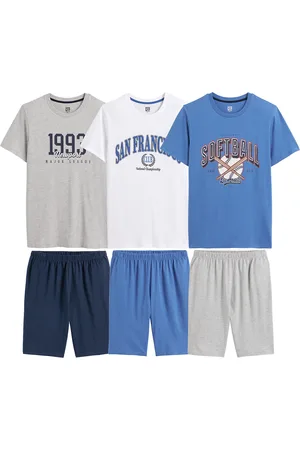 La Redoute Pack of 3 Short Pyjamas in Cotton