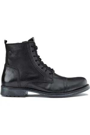 JACK & JONES Jfwrussel Leather Ankle Boots