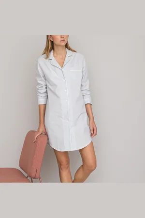La Redoute Striped Poplin Nightshirt