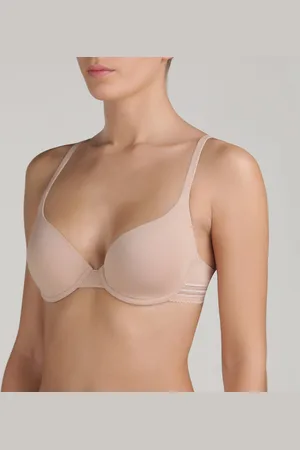 Dim Invisifree Demi-Cup Bra with Padding