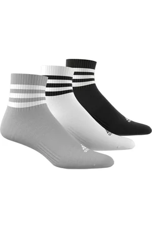 adidas Pack of 3 Pairs of Cushioned Socks in Cotton Mix