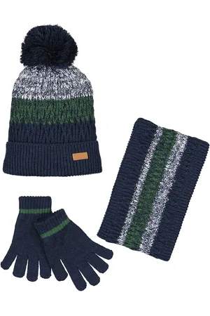 La Redoute Bobble Hat, Snood and Gloves Set
