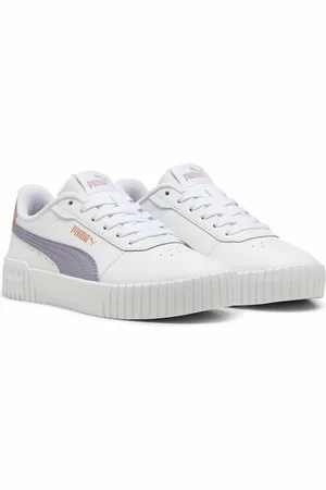 PUMA Kids Carina 20 Trainers in Leather