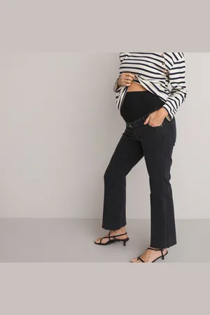 La Redoute Maternity Bootcut Jeans in Mid Rise, Length 28.5"
