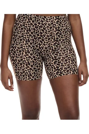 Chantelle Soft Stretch Shorts in Leopard Print