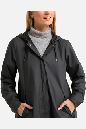 Rains A-Line W Waterproof Jacket with Hood