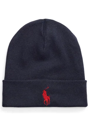 Ralph Lauren Embroidered Logo Cotton Beanie