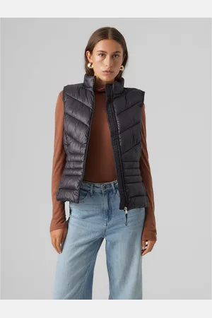 VERO MODA High Neck Padded Gilet