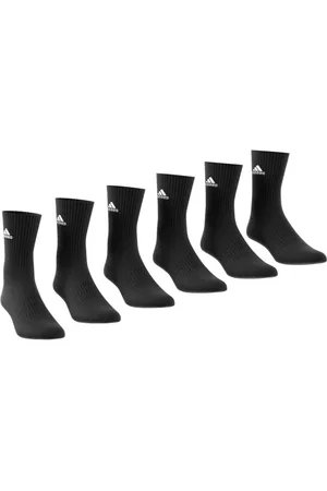 adidas Pack of 6 Pairs of Crew Socks in Cotton Mix