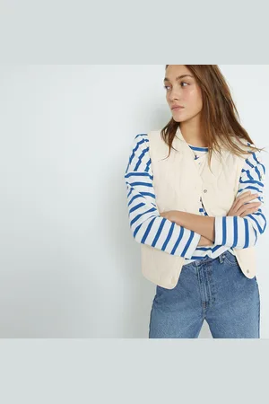 La Redoute Press-Stud Padded Gilet